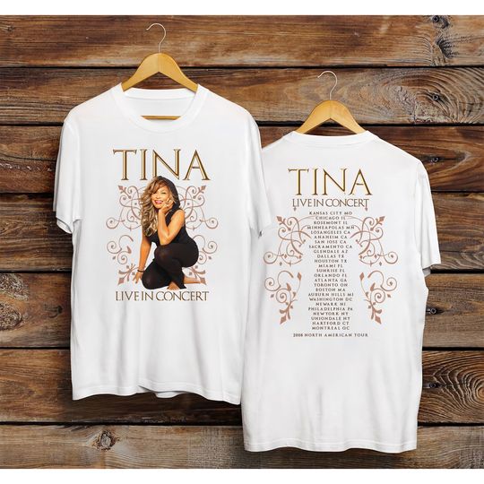 Tina Turner Concert Tour T Shirt