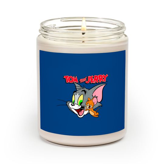 Tom And Jerry Simple Portrait Logo Scented Candles