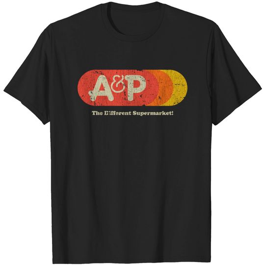 A&P Supermarket 1976 Vintage - Vintage - T-Shirt