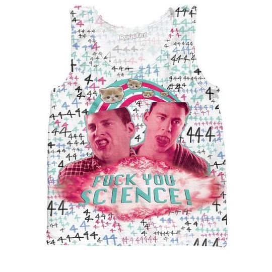 Fuck You Science Tank Top 3D