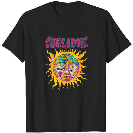 Sublime Vintage Logo T-Shirt - Sublime Shirt, Rock Band Shirt, Fan Gift Birthday