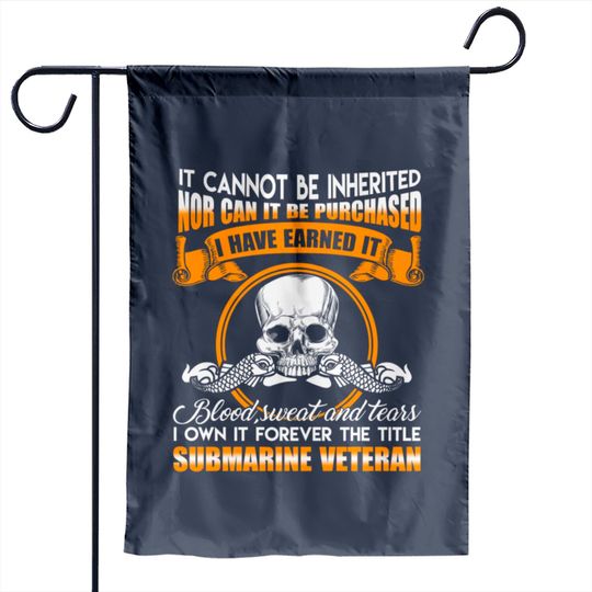 Submarine Veteran Garden Flag Garden Flags