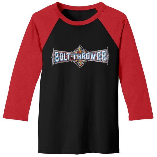Bolt Thrower Cenotaph Band Logo Baseball Tees