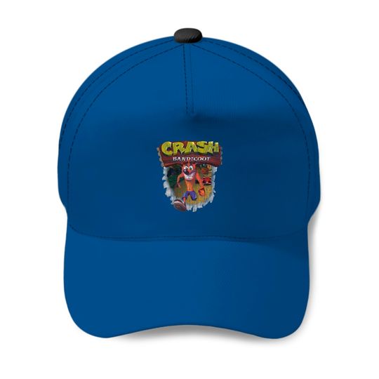 Crash Bandicoot 1966 - Crash Bandicoot - Baseball Caps