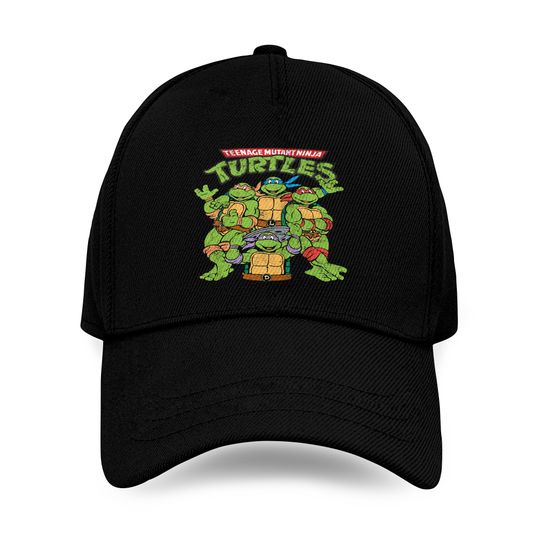 Teenage Mutant Ninja Turtles Classic Retro Logo Baseball Caps