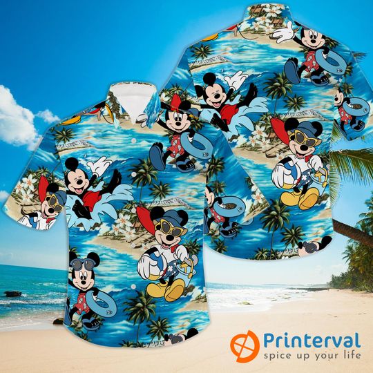 Mickey Mouse Hawaiian shirt