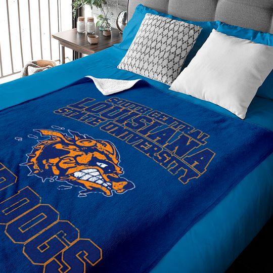 South Central Louisiana State University Mud Dogs (Variant) - Sandler - Baby Blankets