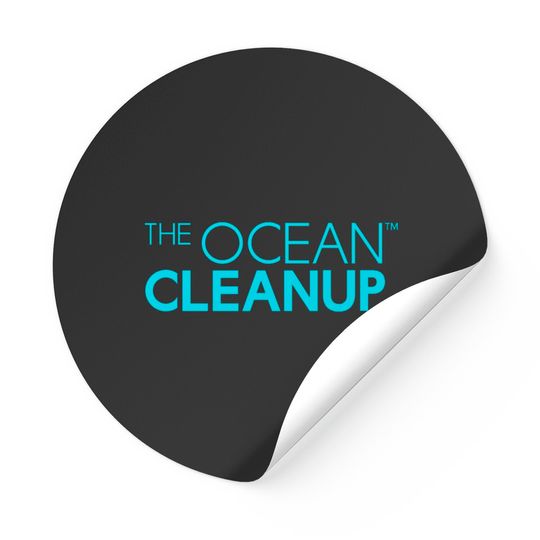 The Ocean Cleanup Logo Classic Stickers
