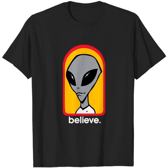 Vintage 1990s Alien Workshop "Believe" Skate Tee
