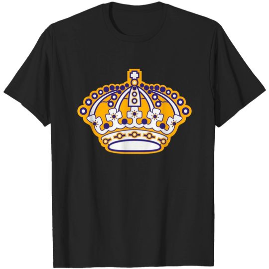 LA Kings Retro Crown Logo  T-Shirt