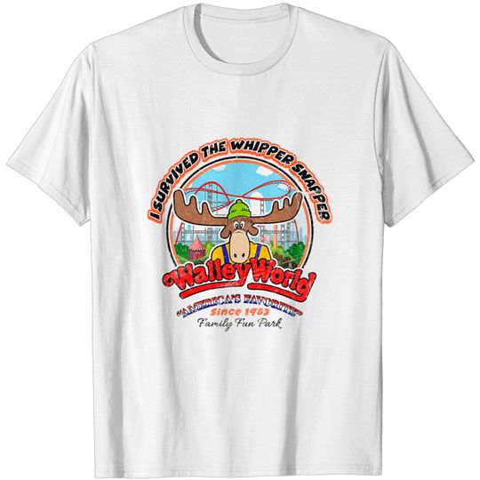 I Survived the Whipper Snapper Walley World Worn - National Lampoons Vacation - T-Shirt