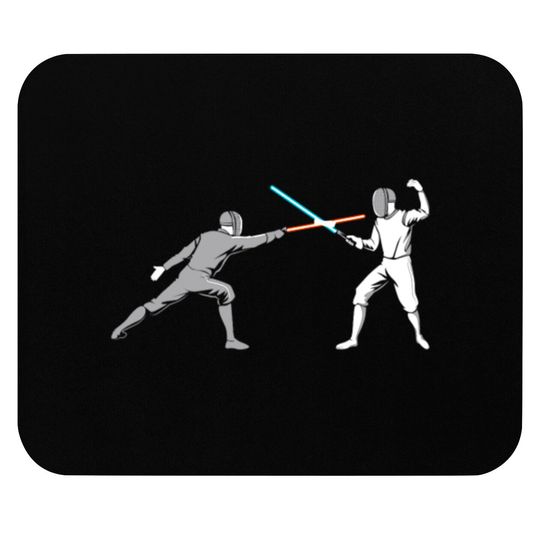 Light Fencing Mouse Pads