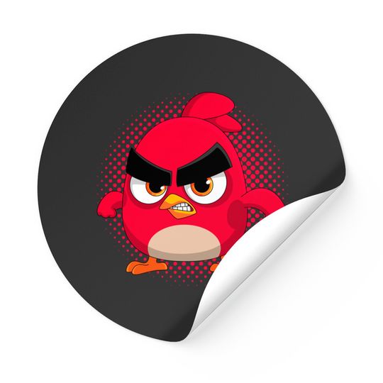 Angry Bird Red - Angry Birds - Stickers