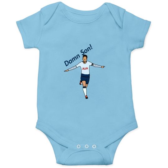Son Heung Min 'Damn Son!' - Tottenam Spurs Premier League Soccer - Soccer - Onesies