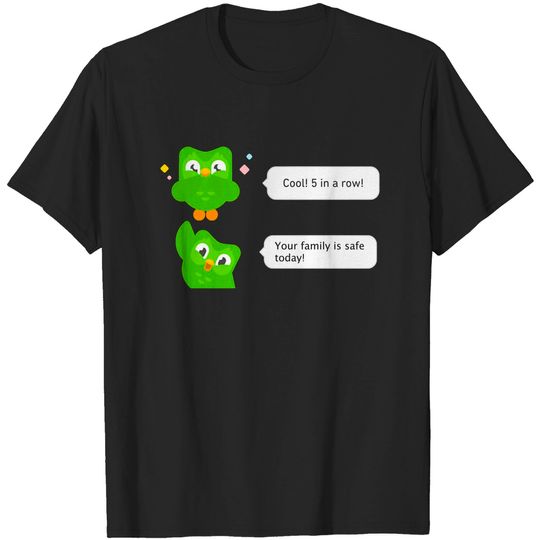 Evil Duo Meme - Duolingo - T-Shirt