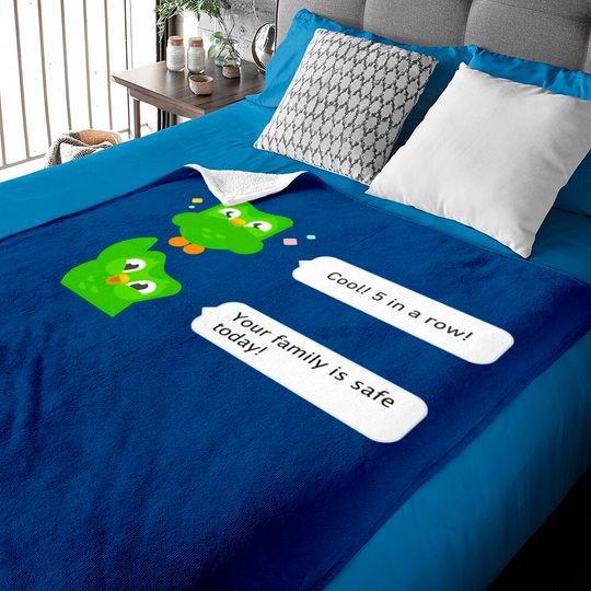 Evil Duo Meme - Duolingo - Baby Blankets