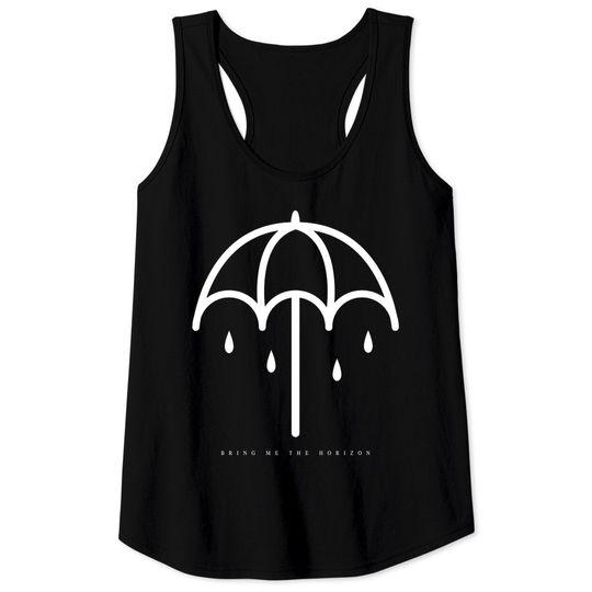 Bring Me The Horizon Unisex Fashion Tee: Umbrella with Burn Out Finishing