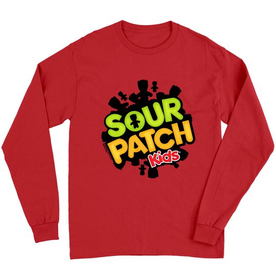 Sour Patch Kids Candy Logo Gift Tee Long Sleeves