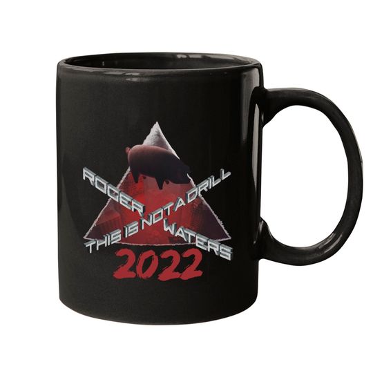 Roger Waters This Is Not a Drill 2022 Concert Mugs, Roger Waters Tour 2022 Mugs
