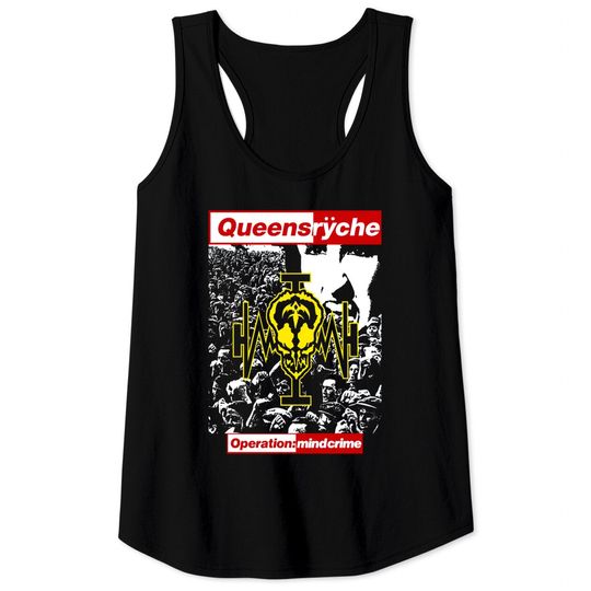 QUEENSRYCHE -Operation- Mindcrime Tank Tops