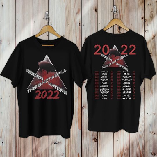 Roger Waters 2022 This is Not a Drill Concert Tour Shirt, Roger Waters Shirt,