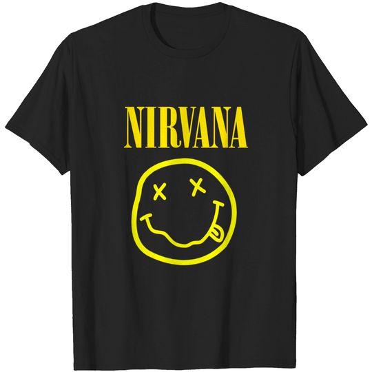 Nirvana Tee: Yellow Smiley