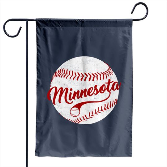 Baseball Minnesota Team Love Twin City National Pastime Garden Flags