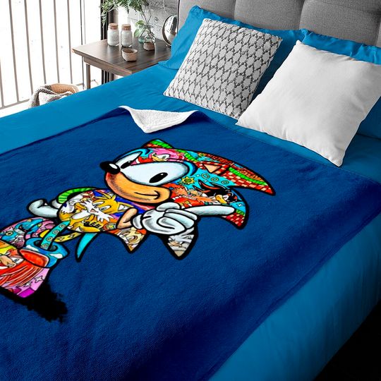 Sonic 2 Baby Blankets, Sonic the Hedgehog Baby Blankets