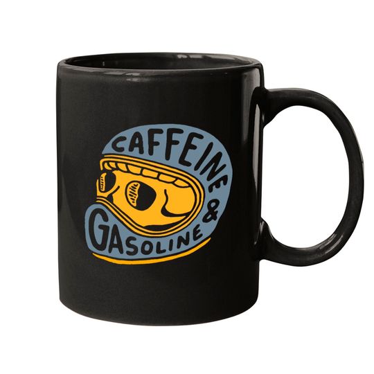 Caffeine and Gasoline Mugs