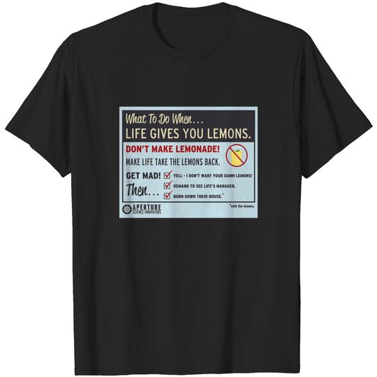 Portal 2, Cave Johnson - Science - T-Shirt