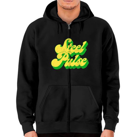 Steel Pulse /// Reggae Lover Gift - Steel Pulse - Zip Hoodies