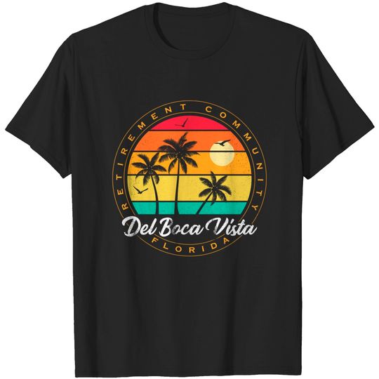 Del Boca Vista - Vintage Tv Show - Seinfeld - T-Shirt