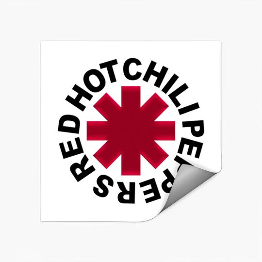 RHCP Logo - Red Hot Chili Peppers - Stickers