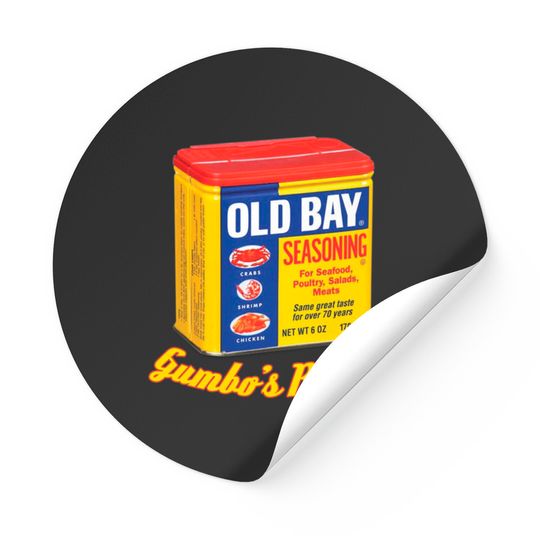 Gumbo's Ready - Old Bay - Stickers