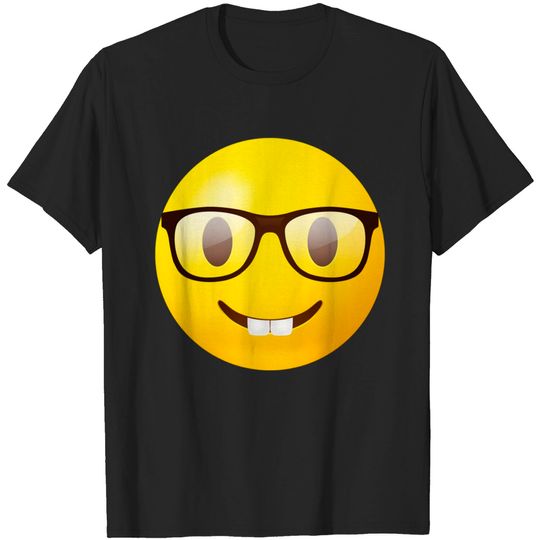 Nerd face emoji - Nerd Face Emoji - T-Shirt
