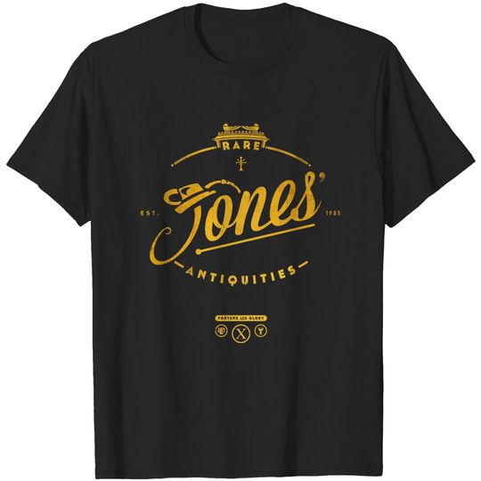 Jones' Rare Antiquities - gold - Indiana Jones - T-Shirt