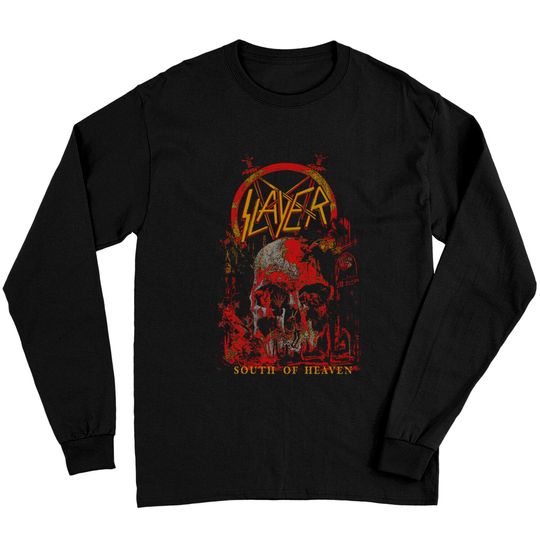 Slayer, South of Heaven Three Color Long Sleeves