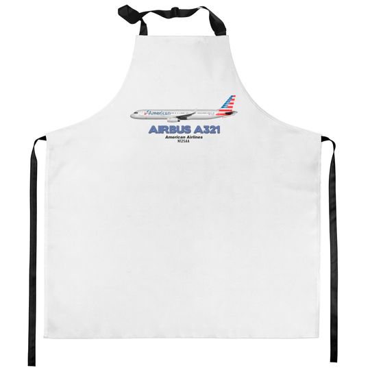 Airbus A321 - American Airlines - Aviation - Kitchen Aprons