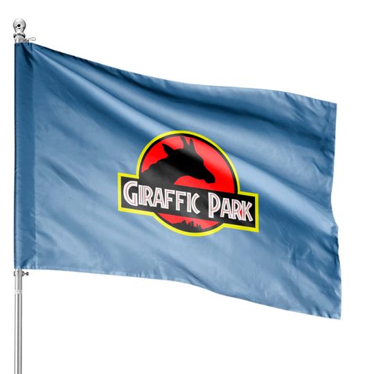 Giraffic Park - Giraffe - House Flags