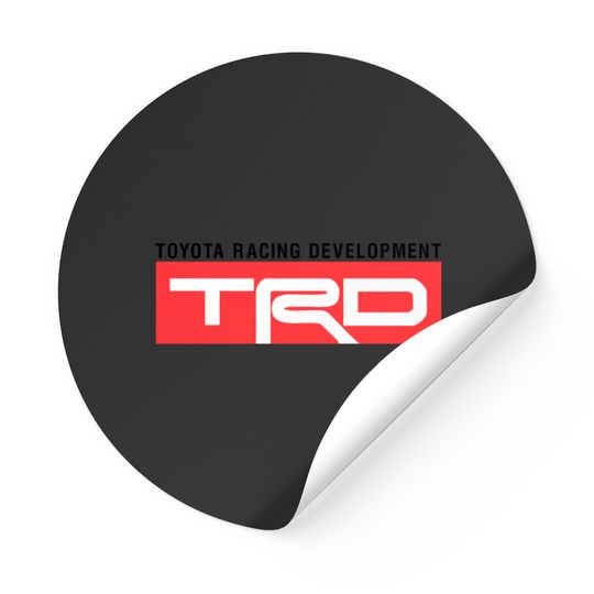 Toyota Racing Development Stickers