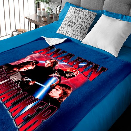 Anakin Skywalker Baby Blankets, Anakin Skywalker 90s' Baby Blanket