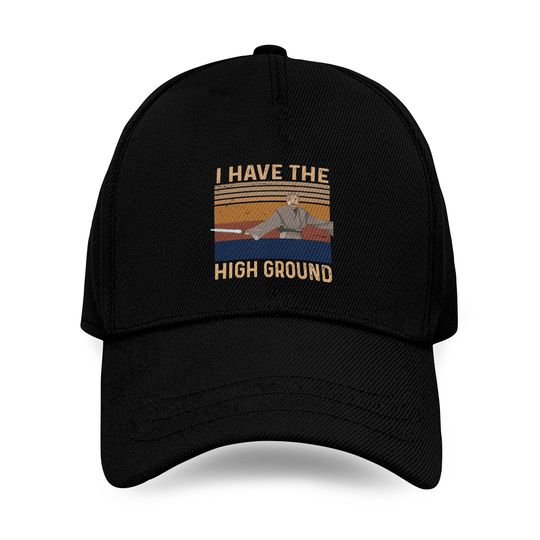Obi Wan Kenobi I Have The High Ground Baseball Caps