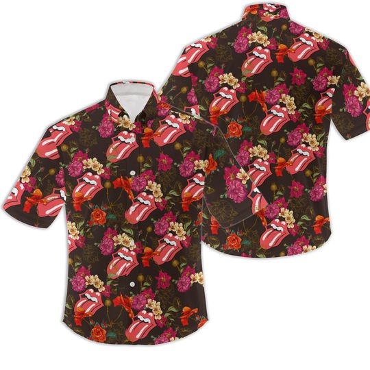 Rolling Stones Hawaiian Shirts