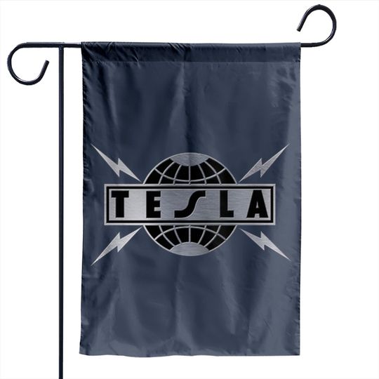 Silver Plate - Tesla - Garden Flags