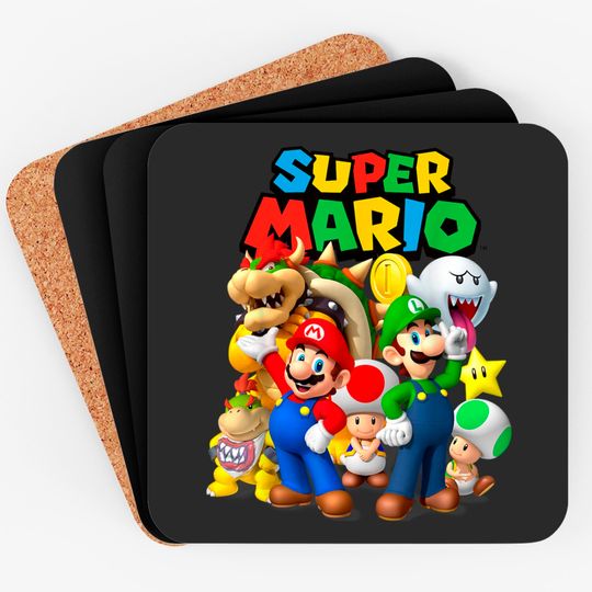 Super Mario Classic Group Coasters
