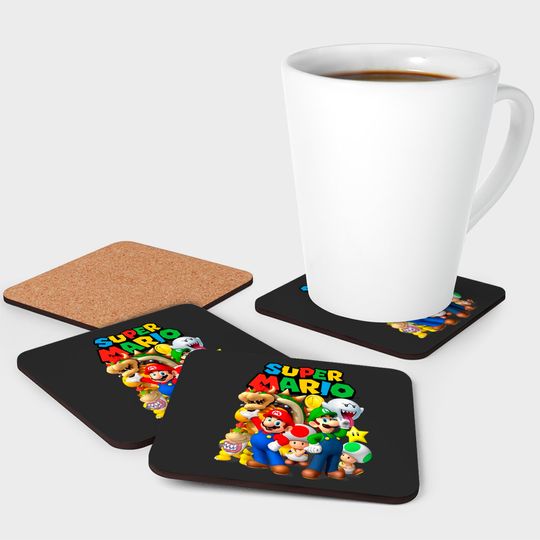 Super Mario Classic Group Coasters