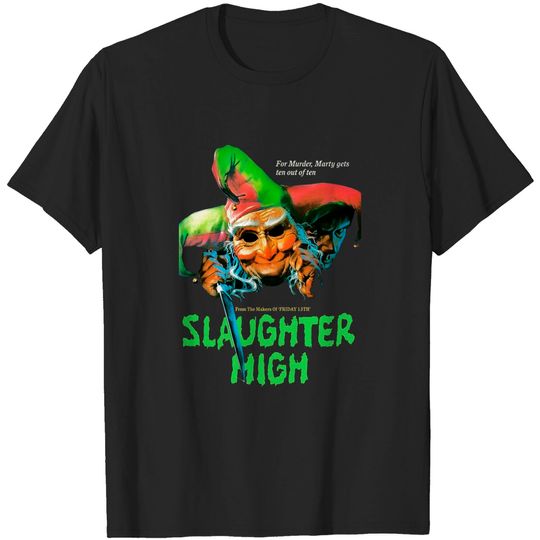Slaughter High Large Horror Movie T-Shirt