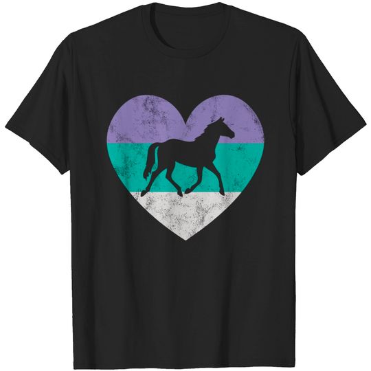 American Quarter Horse For Women Girls Vintage T-shirt