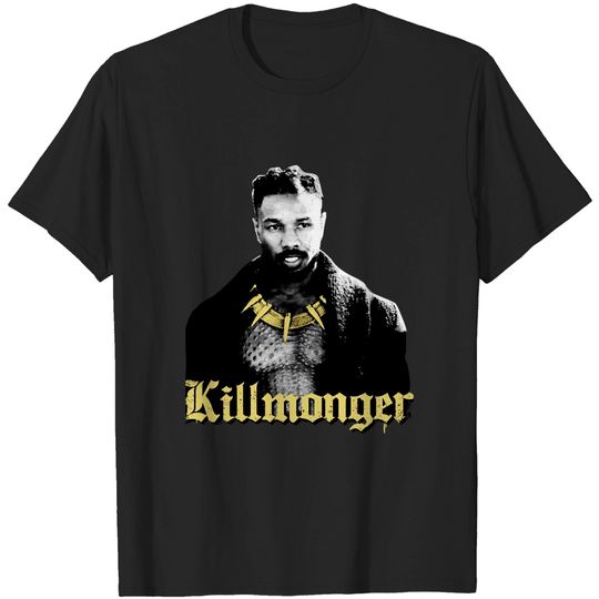 Killmonger - Black and Gold - Black Panther - Black Panther - T-Shirt