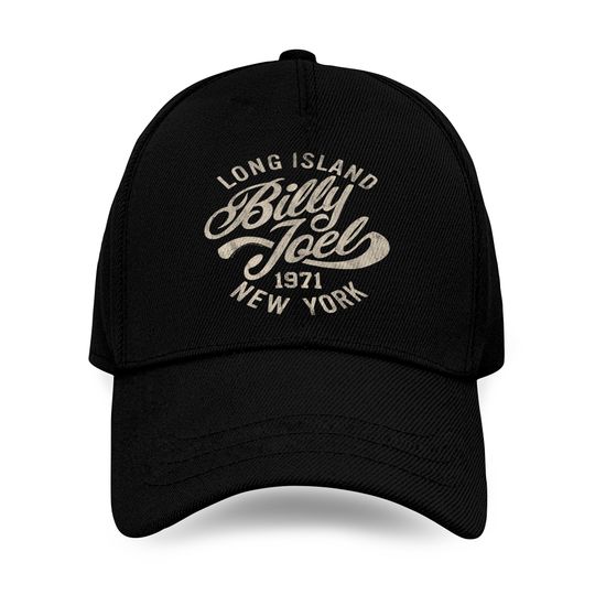 Billy Joel Singer-Songwriter 1971 Long Island NY Baseball Caps